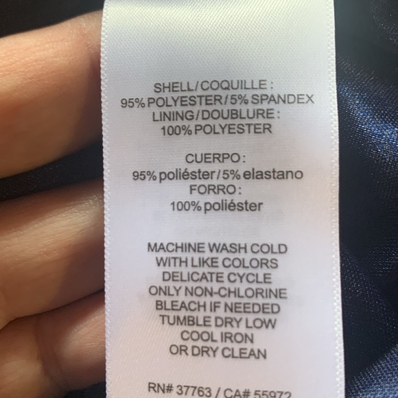 Laundry Shelli Segal Los Angeles multicolored 3/4 bell sleeve dress womens Sz 4 - Picture 11 of 14